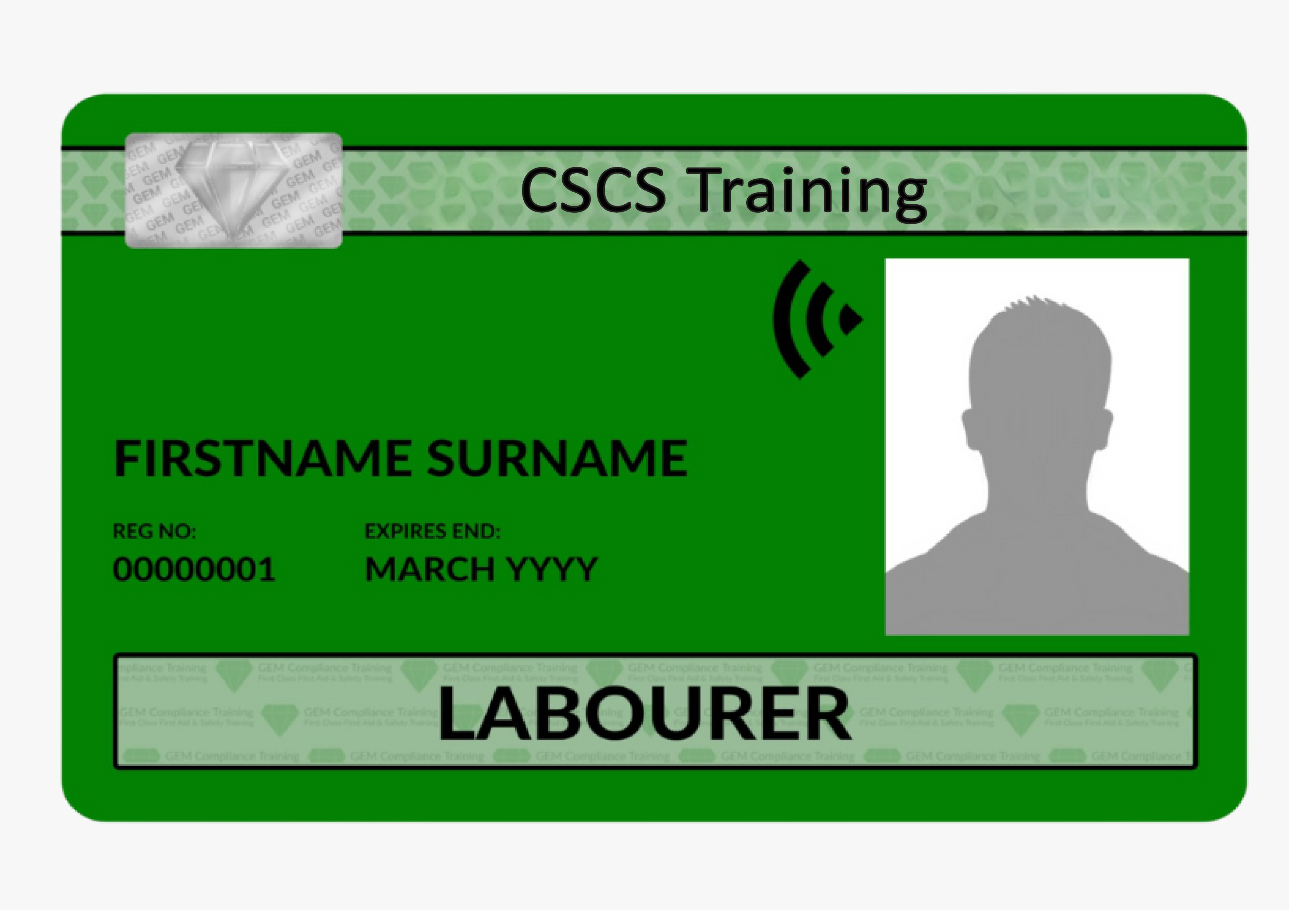 CSCS Green Labourer Card